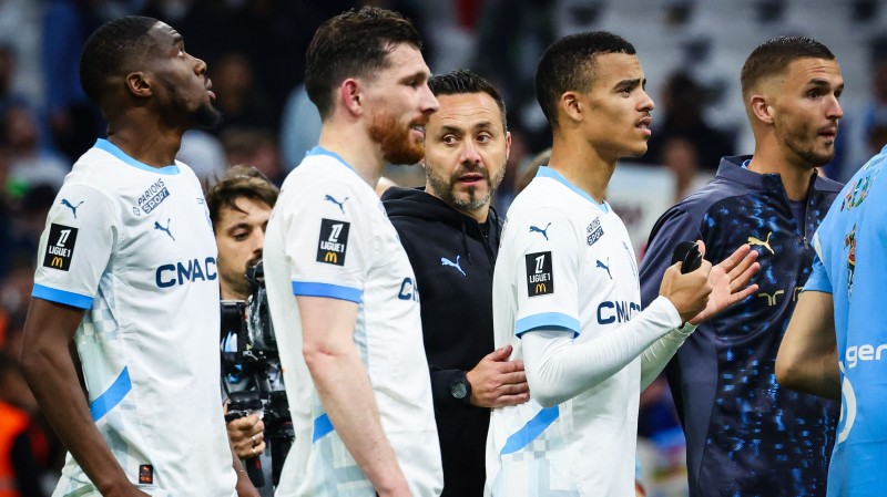 马赛赛后爆发斗殴事件，球队陷入混乱